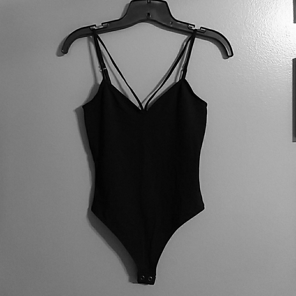 Express Strappy Front Thong Cami Bodysuit